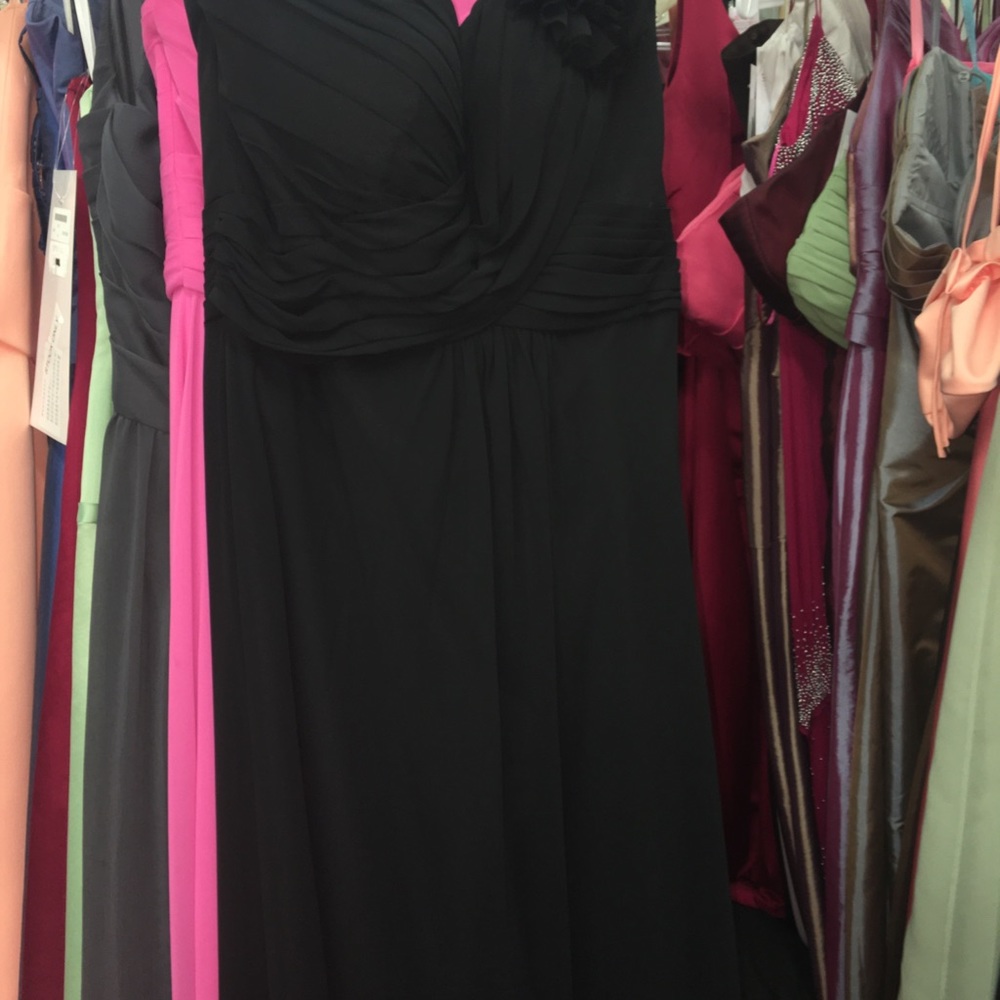 Black One Shoulder Prom Dress